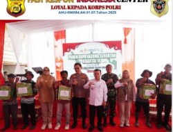 Sinergi Tiga Pilar, Kapolda Jambi Bersama Danrem 042/Gapu dan Gubernur Jambi Panen Raya Jagung Serentak di Tanjab Timur, Dukung Swasembada Pangan Nasional