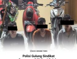 Polisi Gulung Sindikat Curanmor di Pidie, 4 Pelaku Diciduk, 4 Sepmor Disita