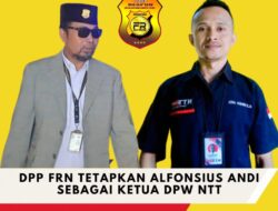 DPP FRN Tetapkan Alfonsius Andi sebagai Ketua DPW NTT