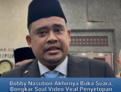 Bobby Nasution Akhirnya Buka Suara, Bongkar Soal Video Viral Penyetopan Truk Pelat Aceh