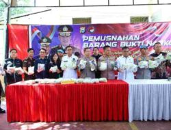 Polda Sulsel Musnahkan 44 Kg Sabu Hasil Ungkapan Polres Parepare