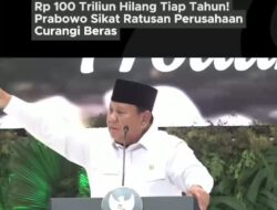 Hati Prabowo Mendidih Melihat Mafia Beras, Negara Rugi 100 Triliun Setahun