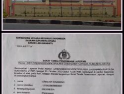 Polres Labuhanbatu Diminta Tindak Lanjuti Pengaduan Dugaan Pemalsuan Surat Yang Menyeret Oknum Polisi Labuhanbatu