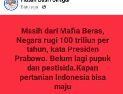 Di Indonesia Yang Kaya Mafia, Petani Tetap Terpuruk Dalam Kemiskinan