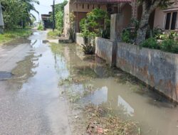 Miris!!! Warga Sudah Lapor, Aparat Desa Lamban, Dua Rumah di Lubuk Pakam Terendam Banjir