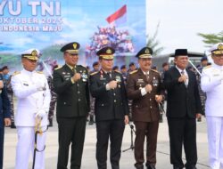 Wakapolda Kepri Hadiri Upacara HUT TNI ke – 80 Tahun 2025 di Tanjungpinang