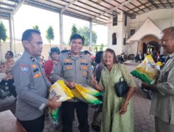 Polda Sumut Gelar Gerakan Pangan Murah di Gereja GBKP Bangun Mulia, Ringankan Beban Masyarakat