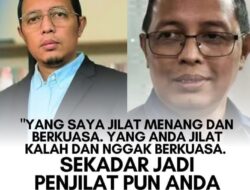 Yang Saya Jilat Menang dan Berkuasa, Yang anda Jilat Kalah dan Nggak Berkuasa, Sekadar Jadi Penjilat Pun Anda Kurang Kompeten
