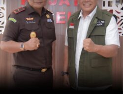Kajati Aceh Terima Kunjungan Silaturahmi Komandan Satgas Garuda Penertiban Kawasan Hutan