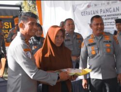 Kapolda Aceh Tinjau Gerakan Pangan Murah di SPN Seulawah