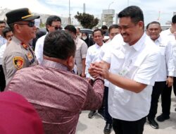 Polsek Bosar Maligas Gelar Pengamanan Ketat dan Humanis Kunjungan Kerja Gubernur Sumut ke KEK Sei Mangkei