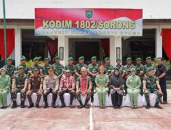 Pangdam Kasuari Kunjungi Korem 181/PVT dan Kodim 1802/Sorong : Perkuat Kolaborasi dan Inovasi untuk Kesejahteraan Masyarakat