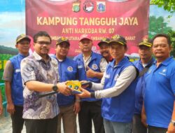 Polres Metro Jakarta Barat Kukuhkan Kampung Tangguh Anti Narkoba di Kembangan Utara