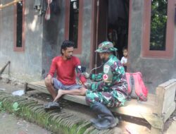 Satgas TMMD ke – 126 Kodim 0601/Pandeglang Gelar Pemeriksaan Kesehatan Gratis untuk Warga Desa