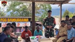 Satgas Pamtas Kewilayahan RI – PNG Yonif 763/SBA Dengarkan Aspirasi Masyarakat Melalui Musyawarah dan Mufakat