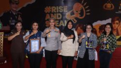 Polres Pematangsiantar Gelar Kampanye Serentak ” Rise and Speak “