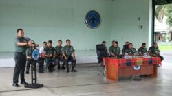 Pangdam I/BB Kunjungi Yon Arhanud 11/WBY, serta memberikan pengarahan kepada Prajurit Yon Arhanud 11/WBY